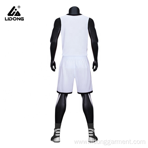 Oem Custom Blank Basketball Uniform Set For Sale